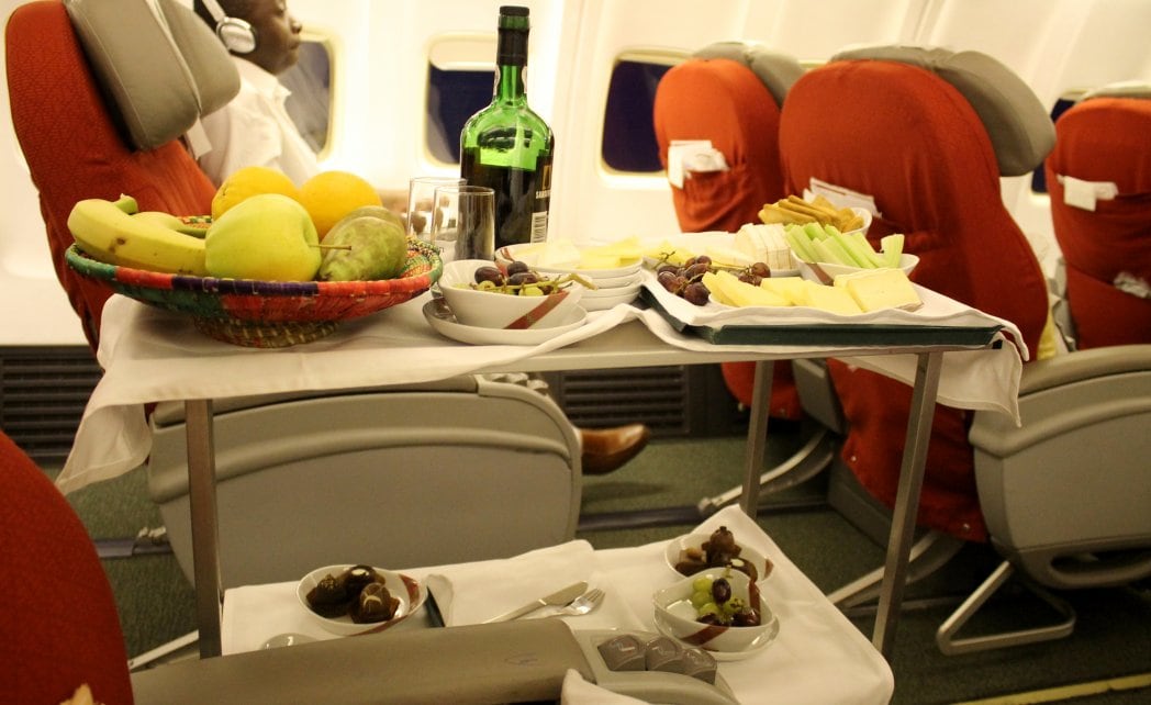 En sista flygning med Ethiopian Airlines business class Stockholm-Rom - 13