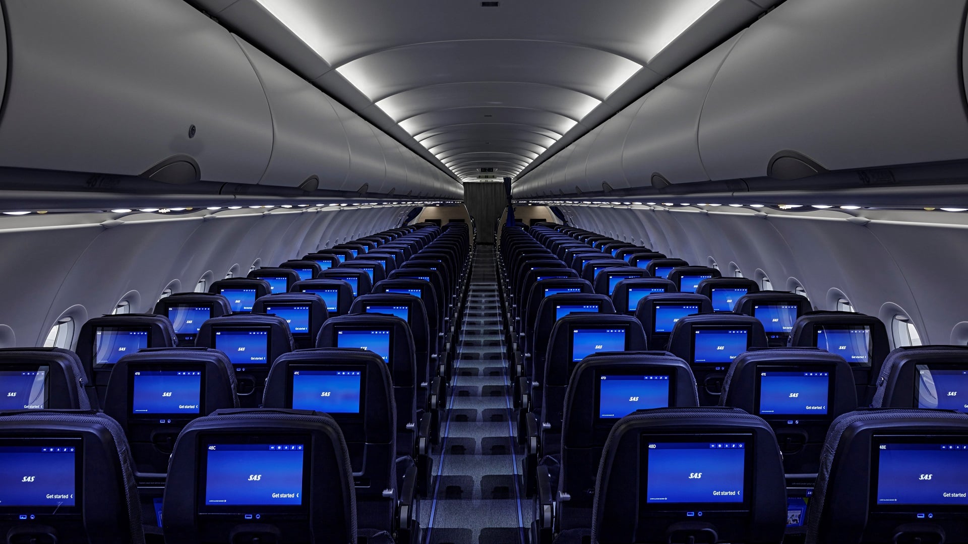 Airlines News - SAS rolls out its new A321LR Business Class cabin
