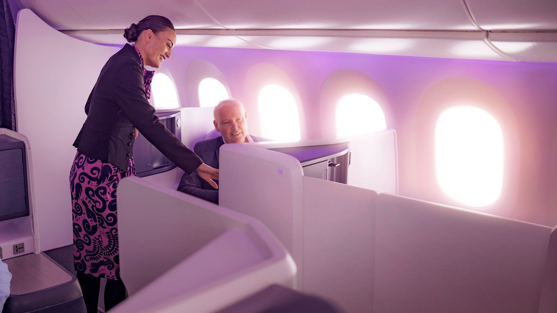 Air New Zealand unveils its new Business Premier seats