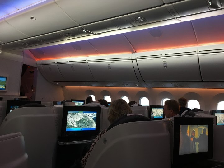 Ble Qatars business class løsningen for en med flyskrekk? - 4