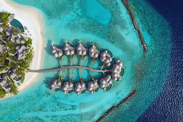 This is what luxury remote working looks like in the Maldives