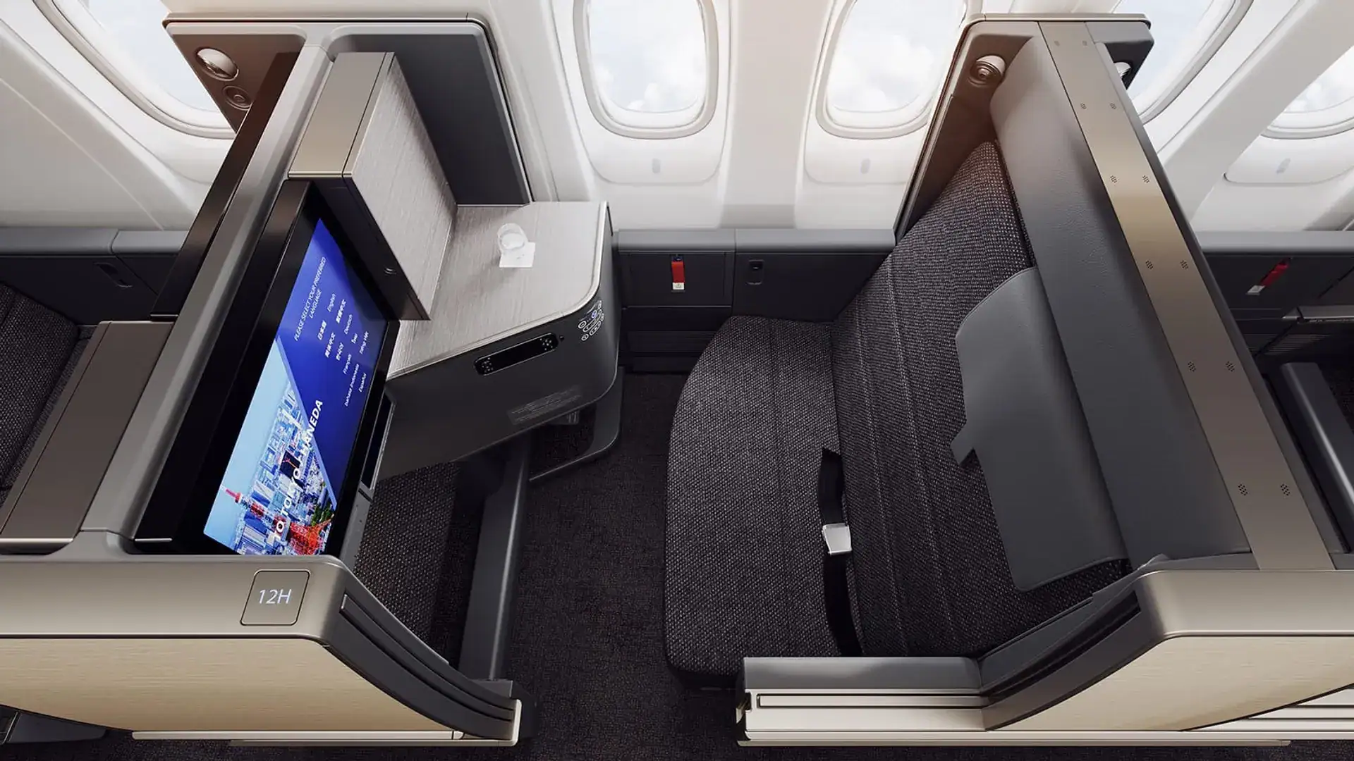 ana the room's business class seat