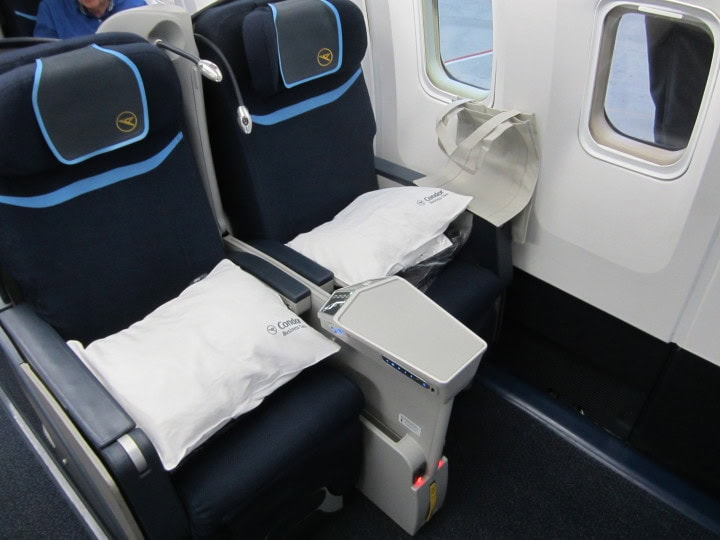 Condor Airlines Boeing B767-300ER Business Class Providence, Rhode Island, USA-Frankfurt - 3