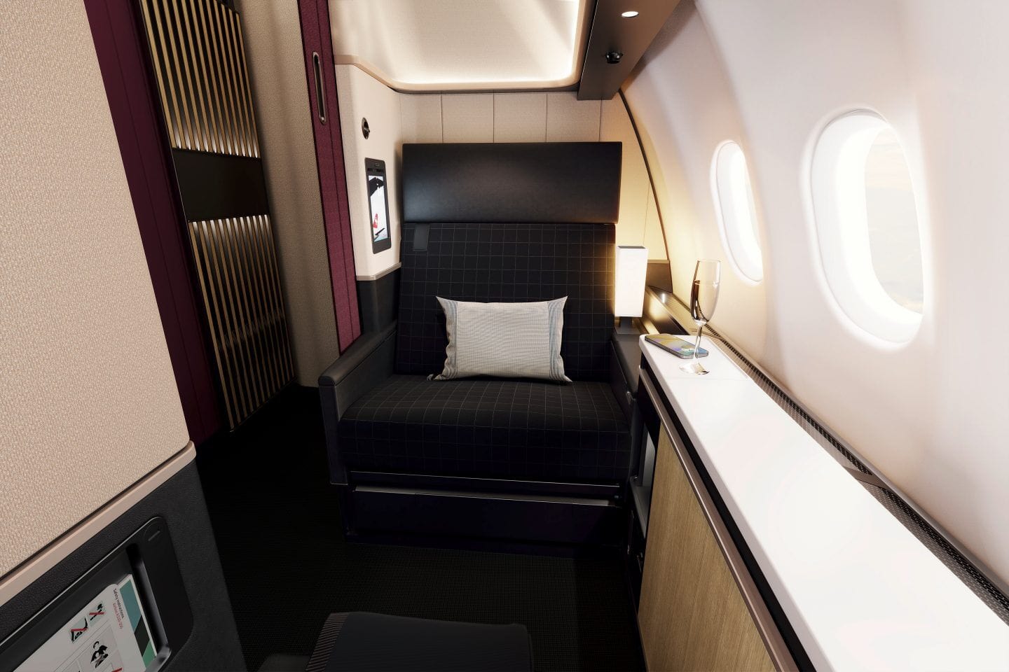 SWISS unveils its new Business and First Class cabins