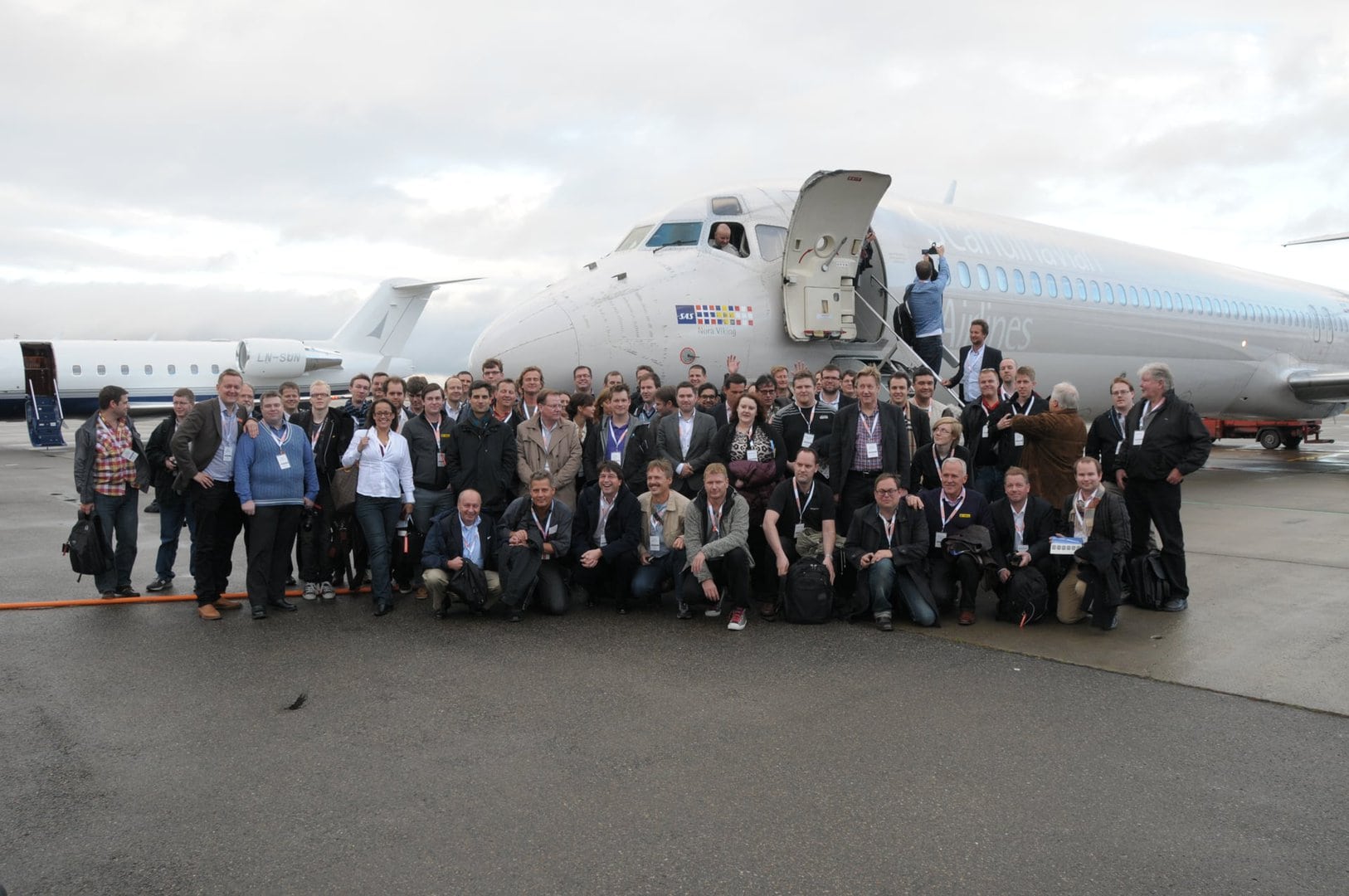 Event: BusinessClass flyger SE-DIR "Nora Viking" på hennes sista resa
