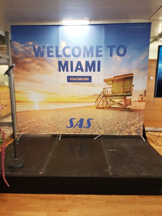 Live rapport: Oslo - Miami med SAS - 1