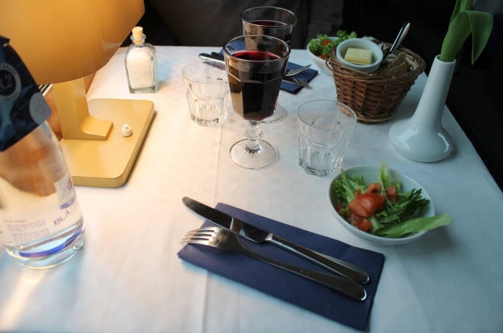Blå Tåget Första Klass Göteborg-Stockholm - en riktig reseupplevelse genom Sverige - Restaurangvagnen - 3
