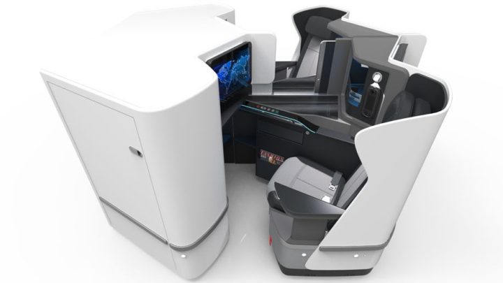 KLM Unveils New Business Class Seat For Its B787-10 Dreamliners - 1