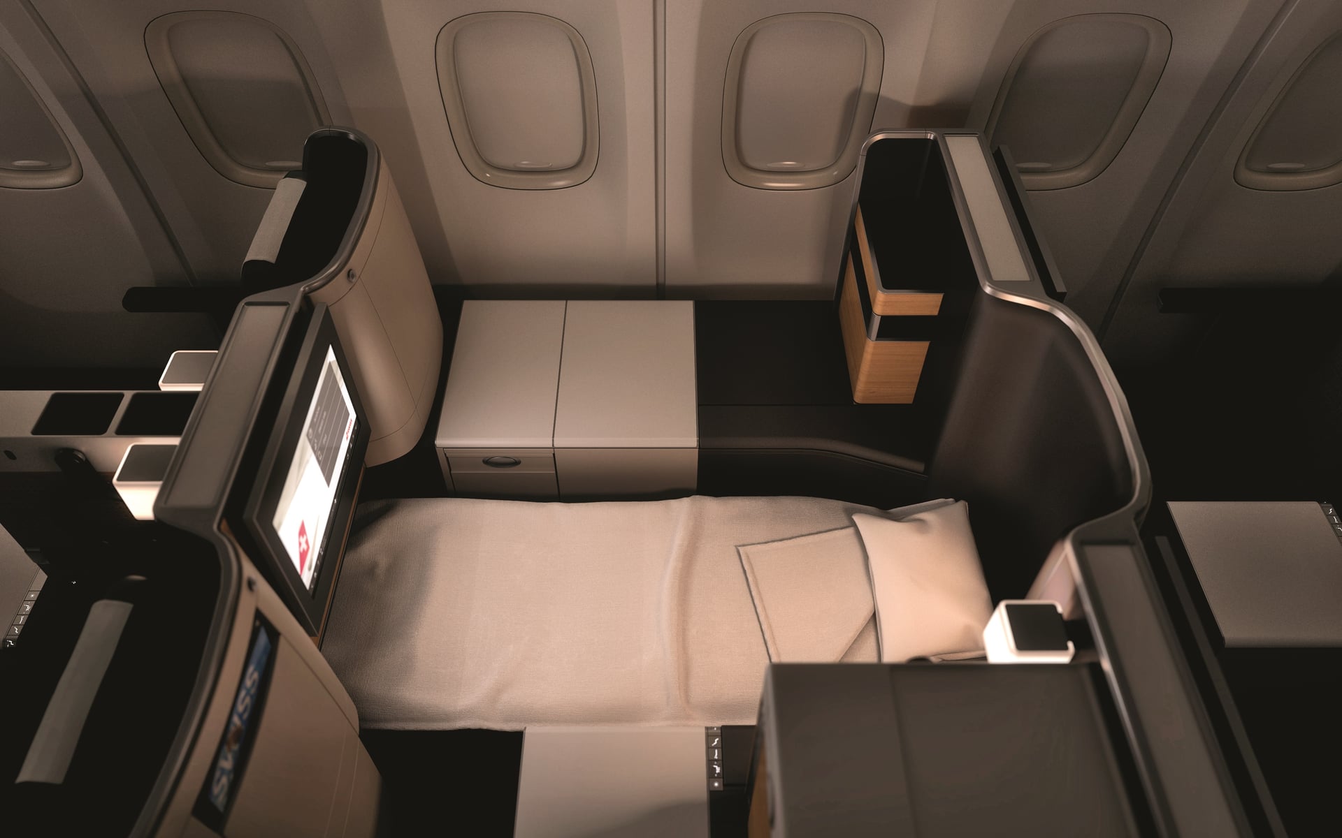 Airline review Cabin & Seat - SWISS - 1