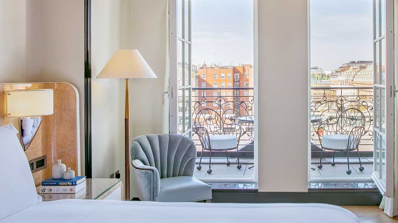 Suite at Claridge´s london with a terrace