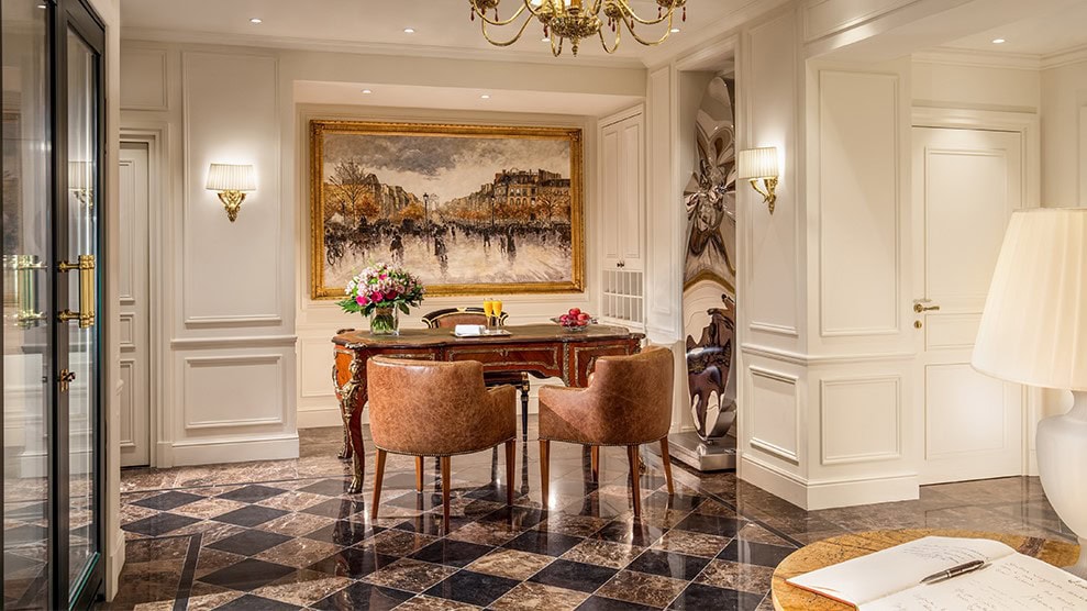 Reception at hotel splendide royal paris