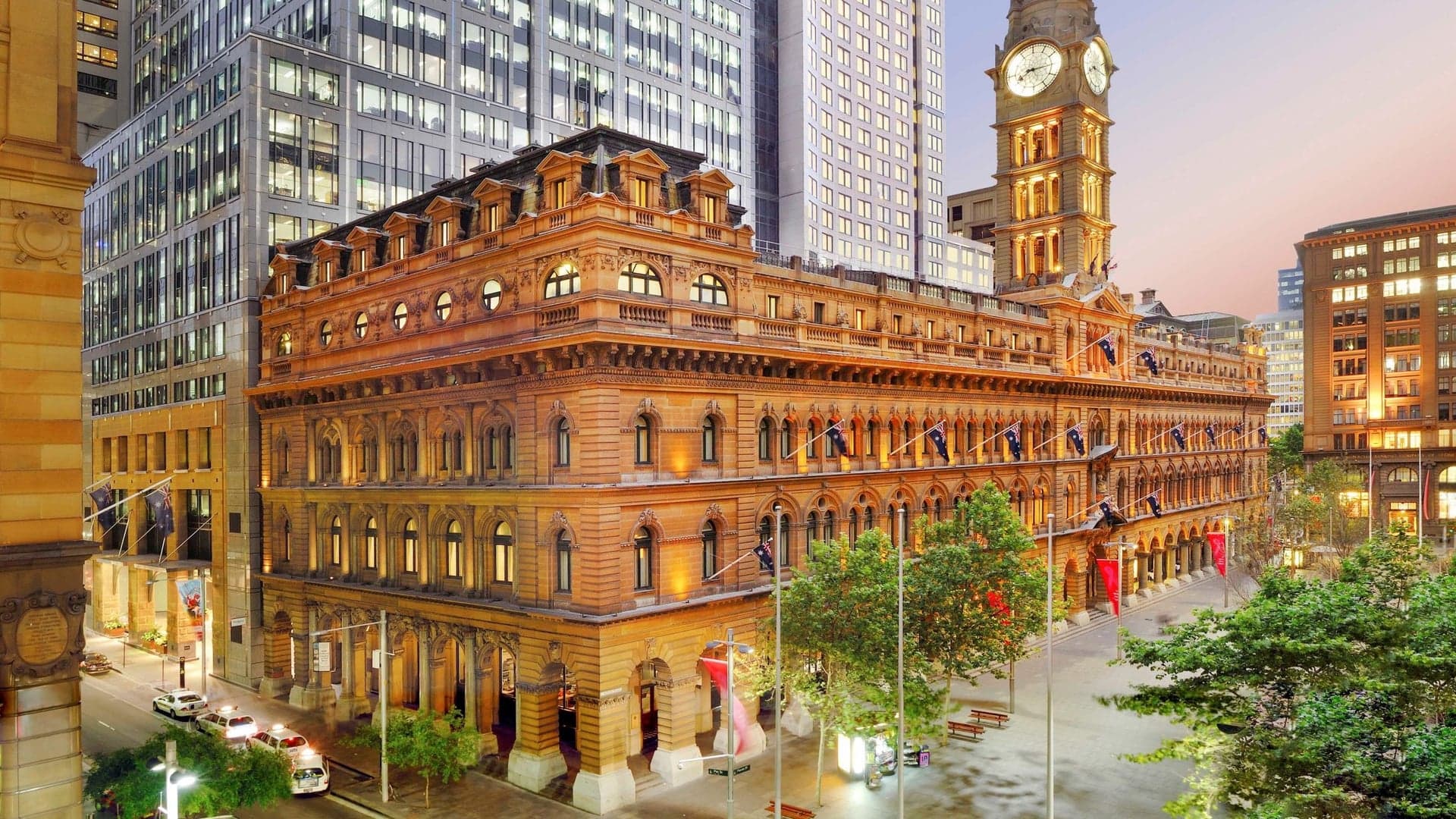 Exterior of The Fullerton Hotel Sydney