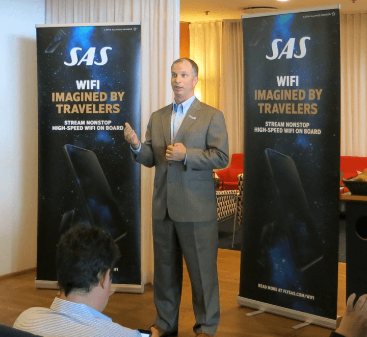 Som det første flyselskapet i Norden lanserer SAS høyhastighets Wi-Fi - 1