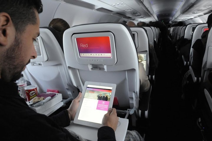 Virgin America tilbyder Netflix 10.700 meter oppe i luften - 2