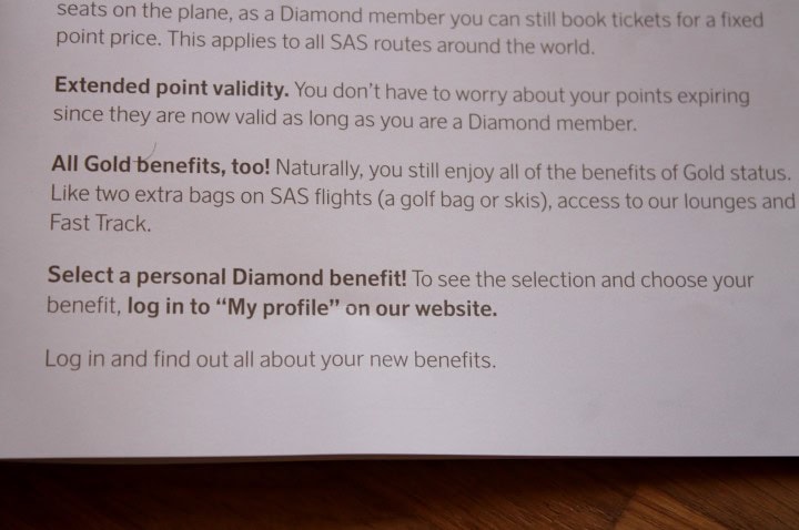 Första bilderna på välkomstpaketet för EuroBonus Diamond - 6