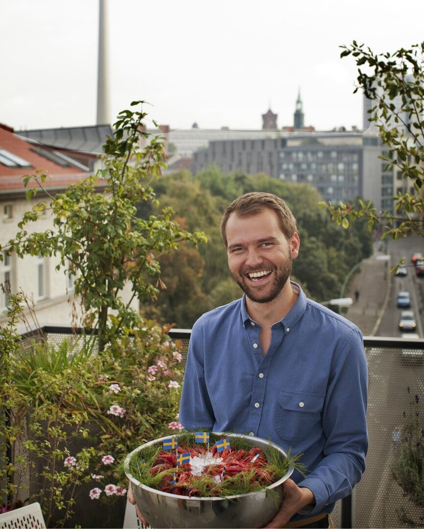 Lufthansas Michael "Klaus-Heidi" Andersson - nu på plats i Berlin