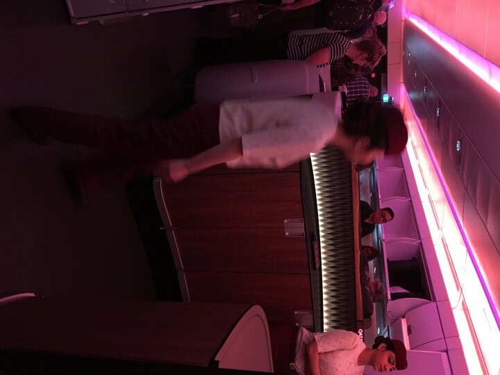 Ble Qatars business class løsningen for en med flyskrekk? - 17
