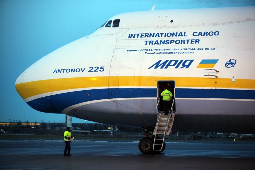 Tungviktarbesök på Arlanda: Antonov 225 Mrija - 4