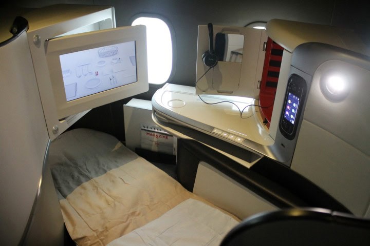 Et første kig på Air France nye langdistancesæder - Første klasse, Business class, Premium economy og Økonomiklasse - Business Class - Affaires - 2