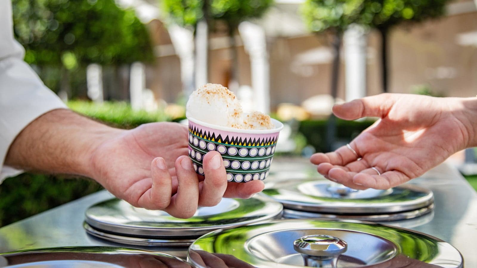 Four Seasons Hotel Milano launches dreamy ice cream experience by JJ Martin