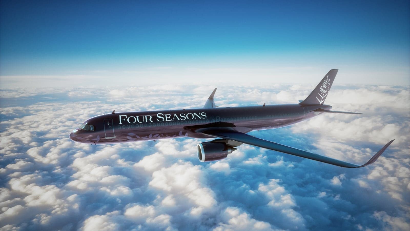 Four Seasons with a new privat jet that flies you around the world
