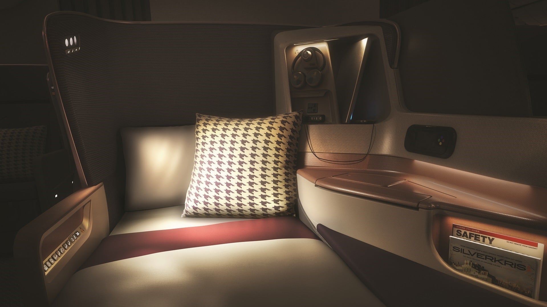 Airline review Cabin & Seat - Singapore Airlines - 4