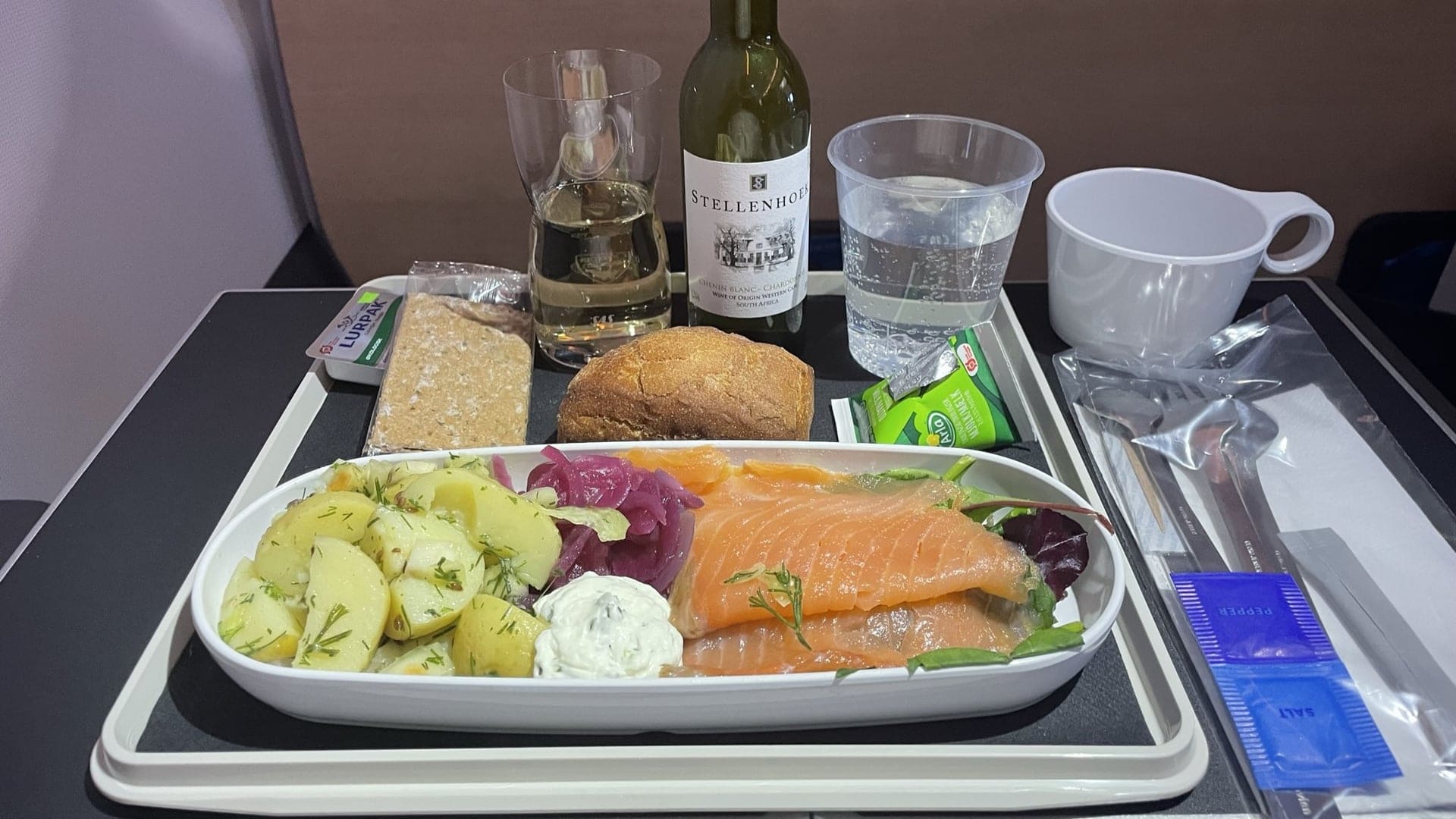 Airline review Cuisine - SAS - 1