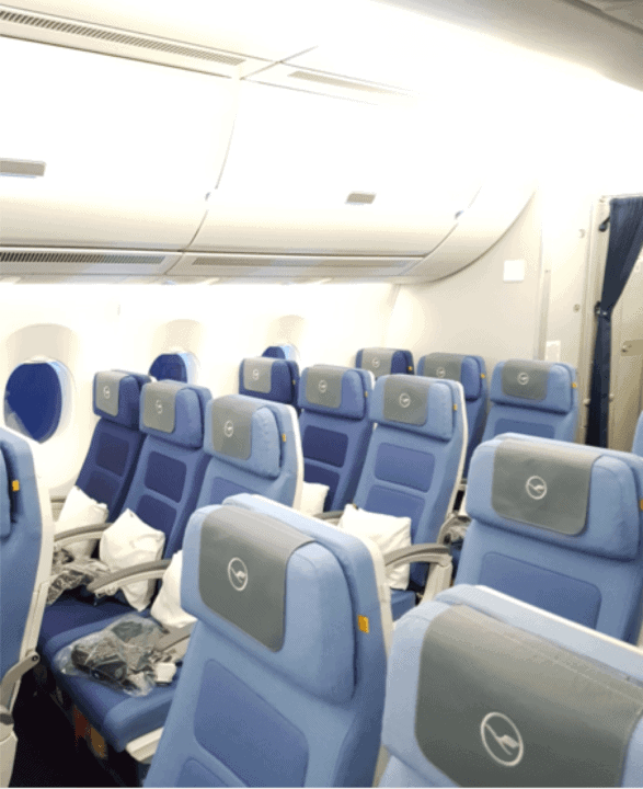 Lufthansa unveils newest Airbus A350 - 8