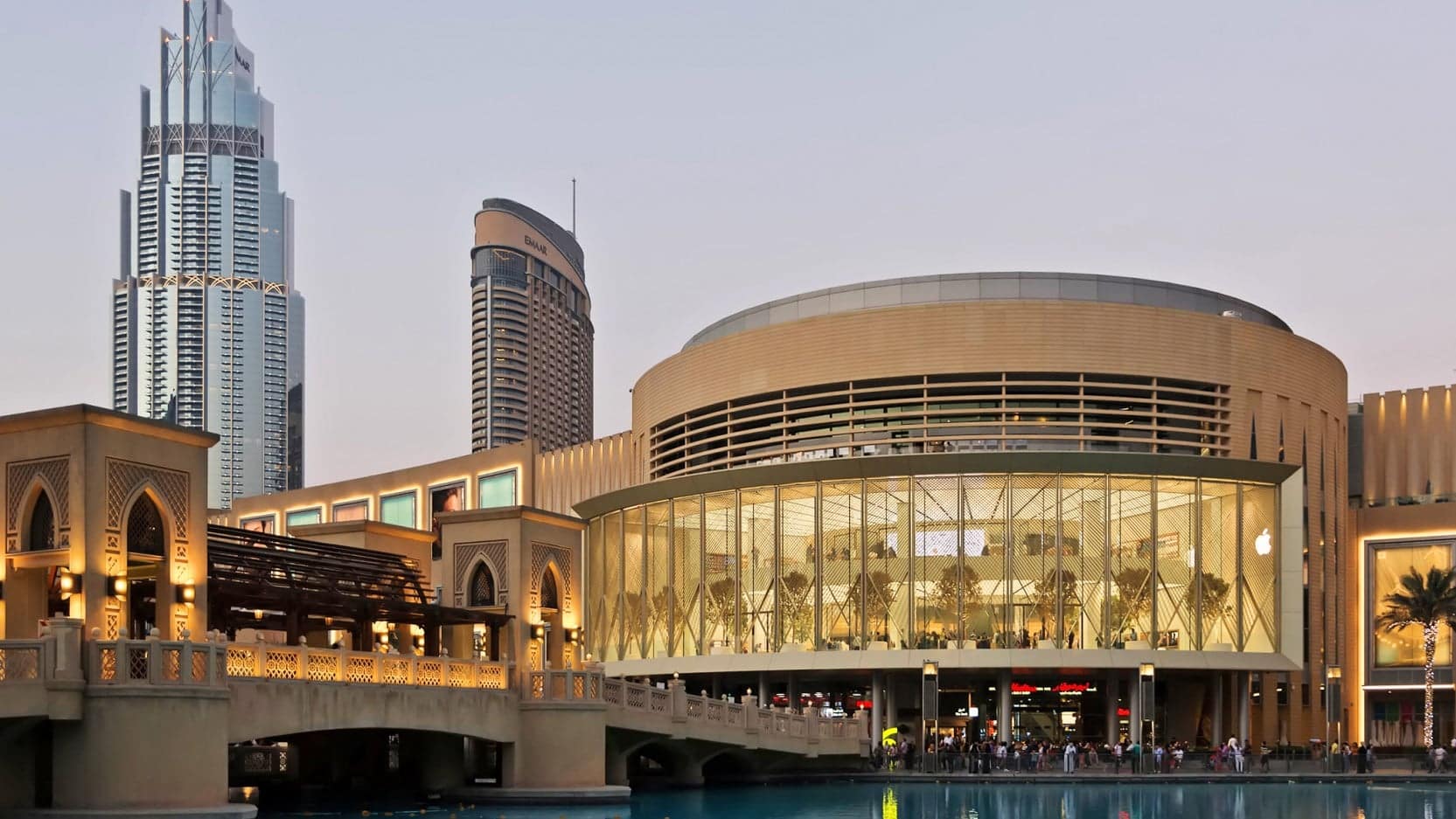 A view of dubai mall