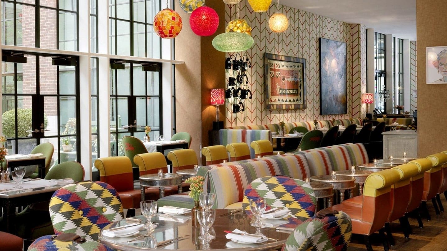 Resturant at crosby hotel 