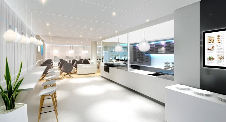 Första bilderna på Finnairs nya lounge i Helsingfors med spa och bastu - 5