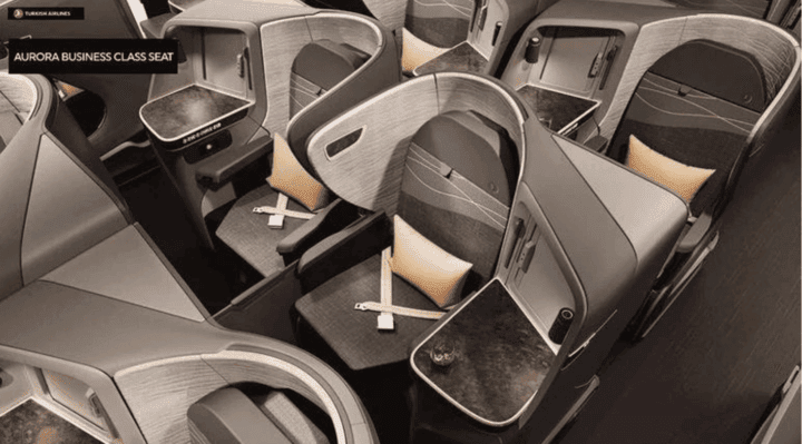 Oppgradert business class hos Turkish Airlines - 2
