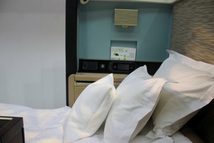 Etihad nye første klasse "First Suite" - flere unikke billeder - En 204 cm lang seng er klar til natten - 2