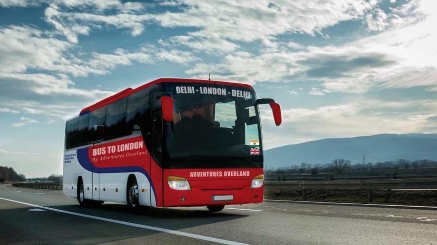 Snart kan du reise med buss mellom London og Delhi