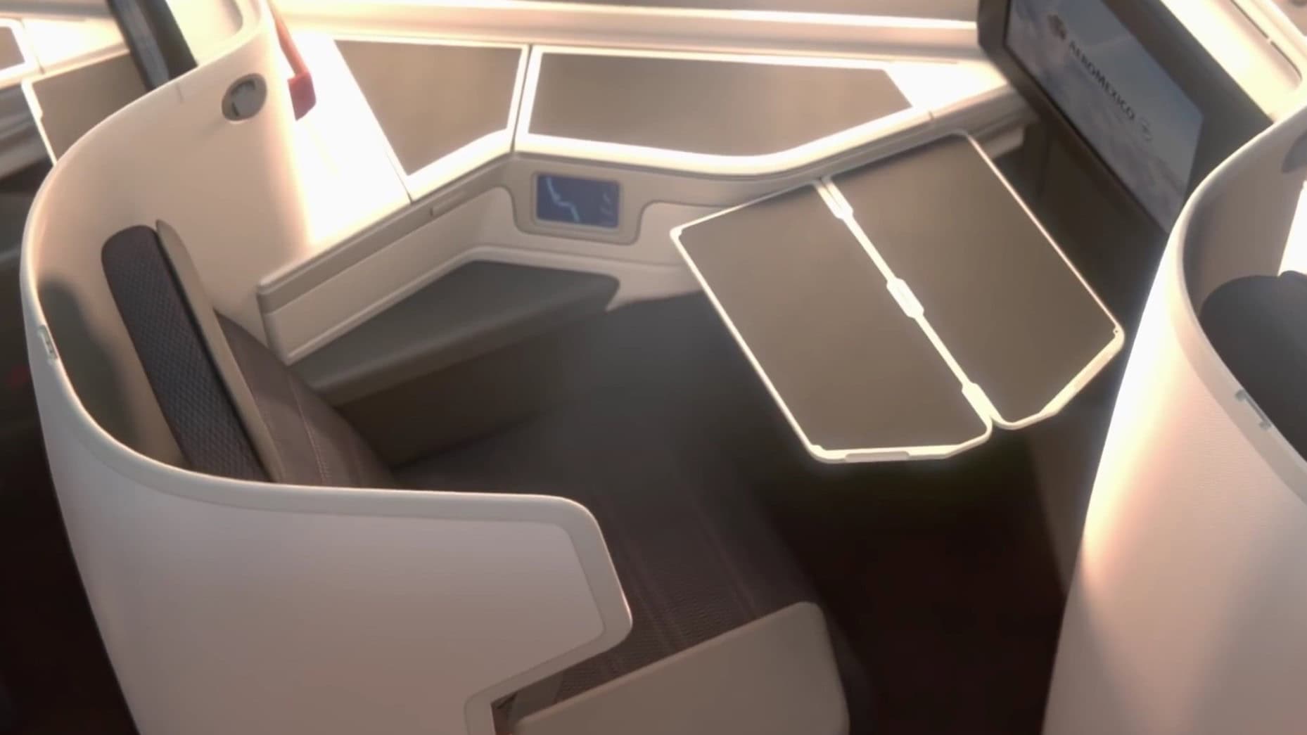 Airline review Cabin & Seat - Aeromexico - 1