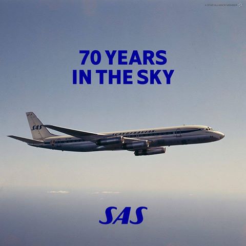 SAS celebrates 70 years in the sky