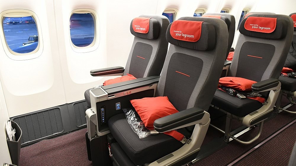 Austrian Airlines Premium Economy Seats