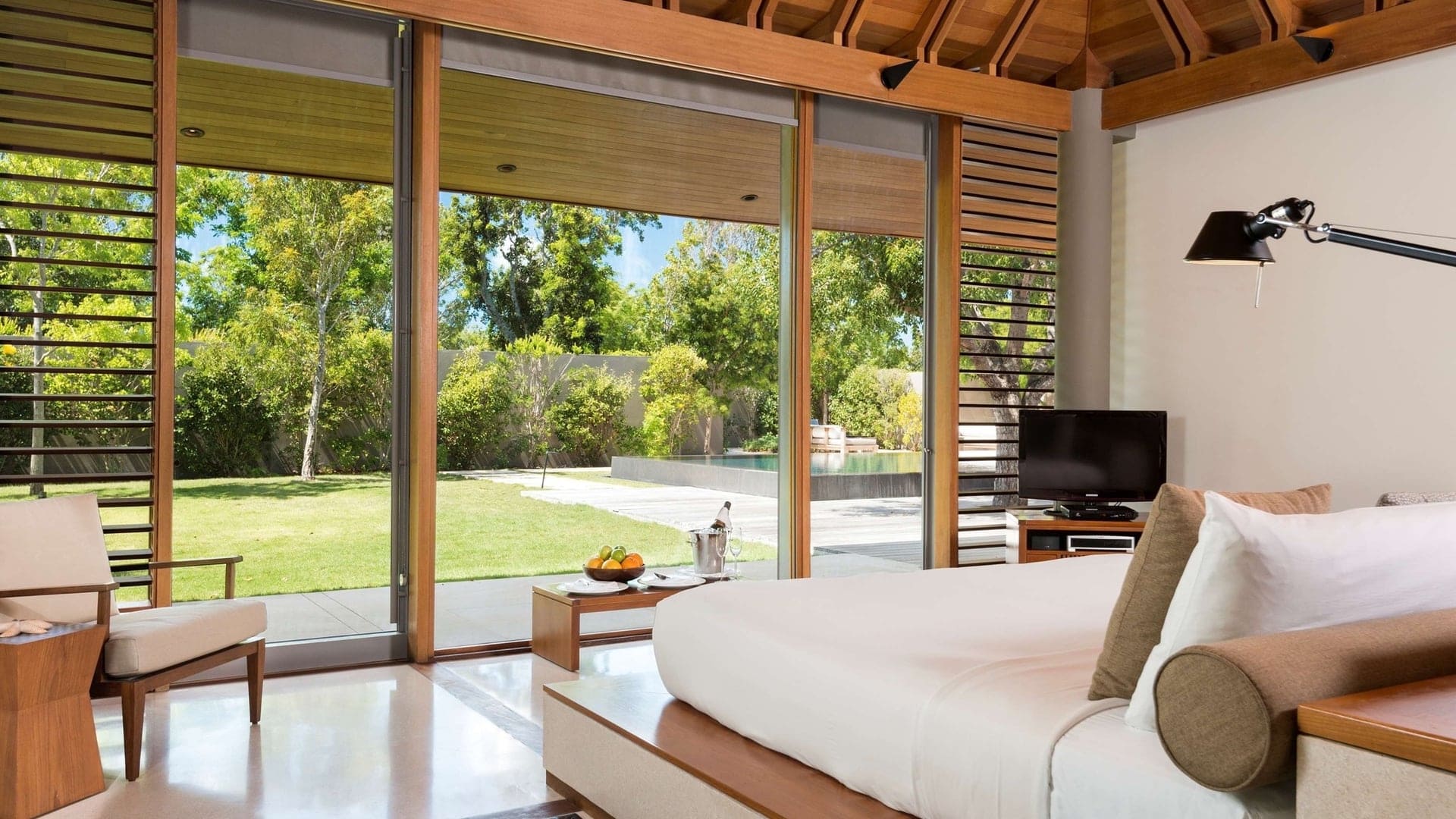 a room at the The Amanyara