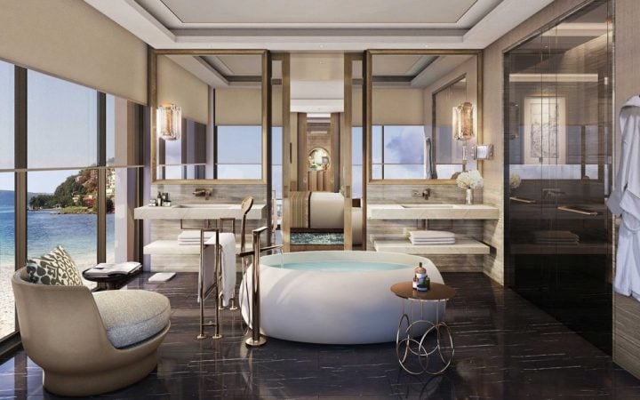 Michelin-mat og privat strand i Montenegro - 2