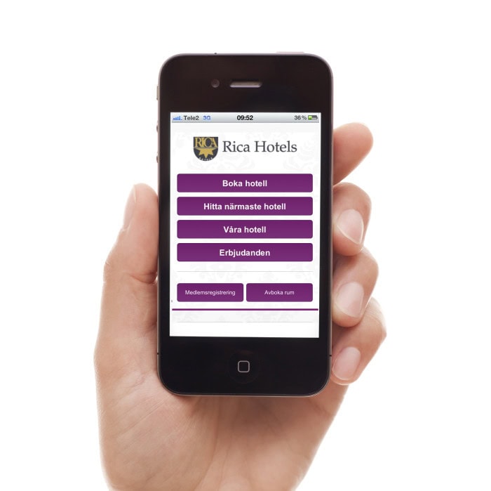 Rica Hotels lancerer mobiltilpasset hjemmeside