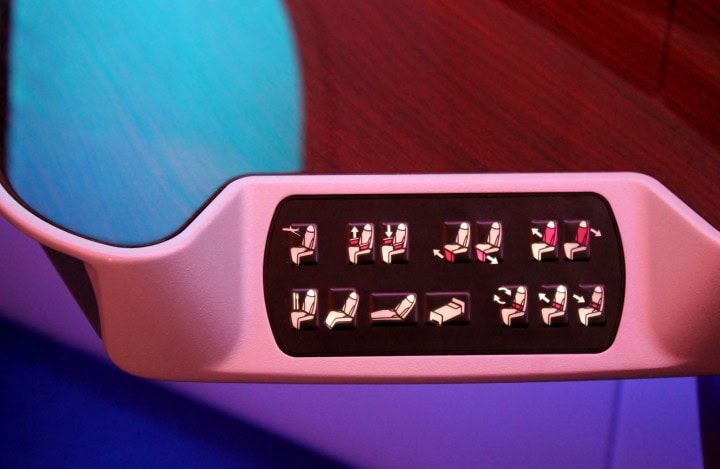 En titt i Qatar Airways Boeing 787 Dreamliner - Business Class på Qatar Airways Dreamliner - 6