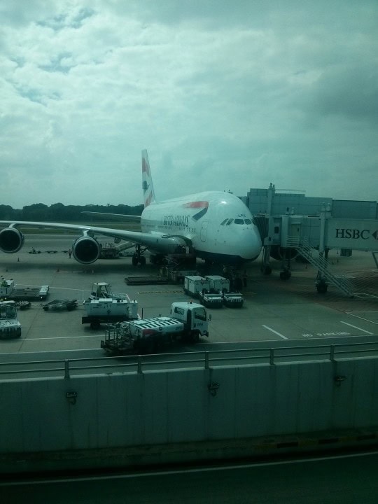 Review: British Airways Airbus A380 Club World to Singapore - 2