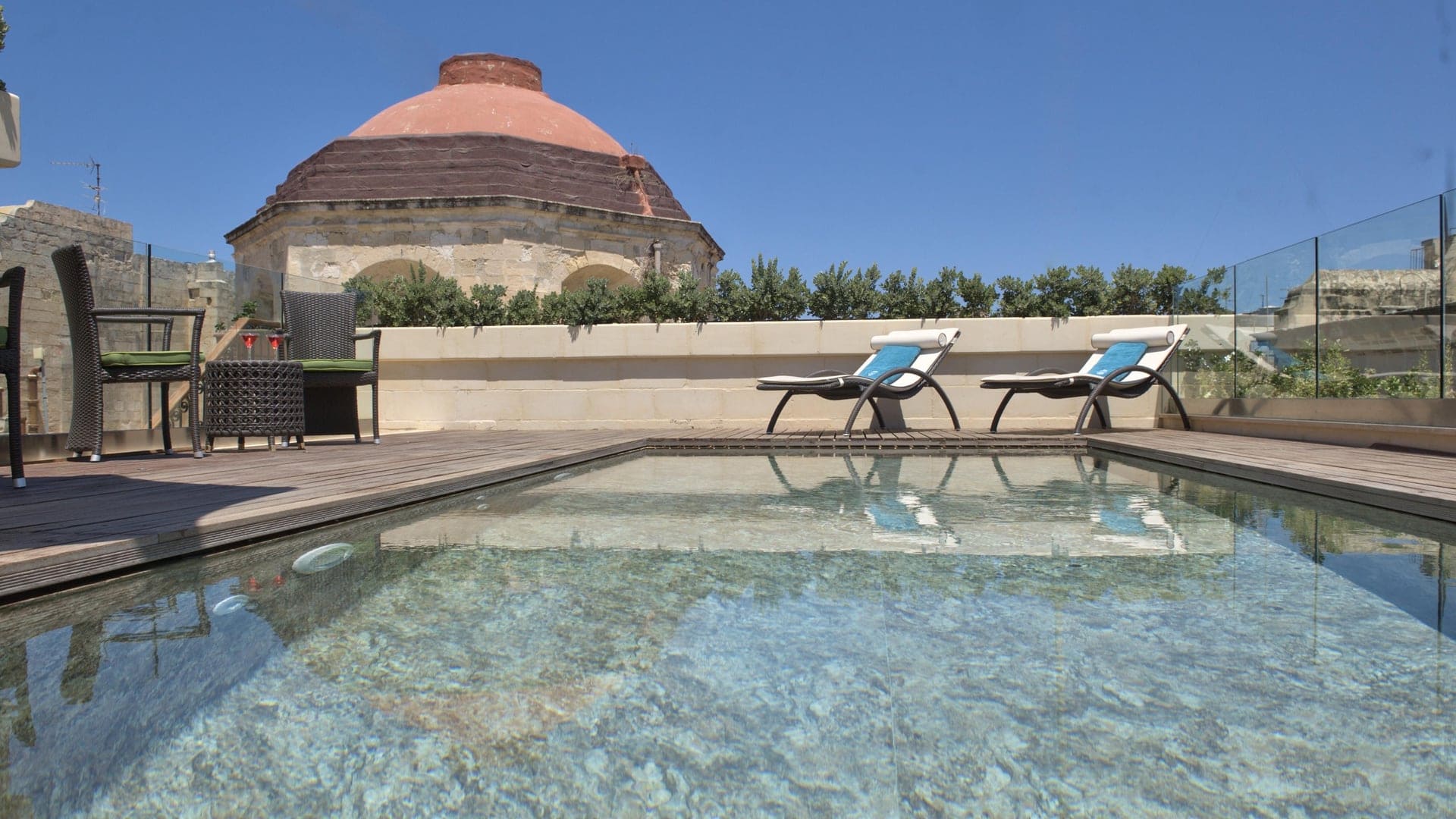 swimming pool of The Palazzo Consiglia