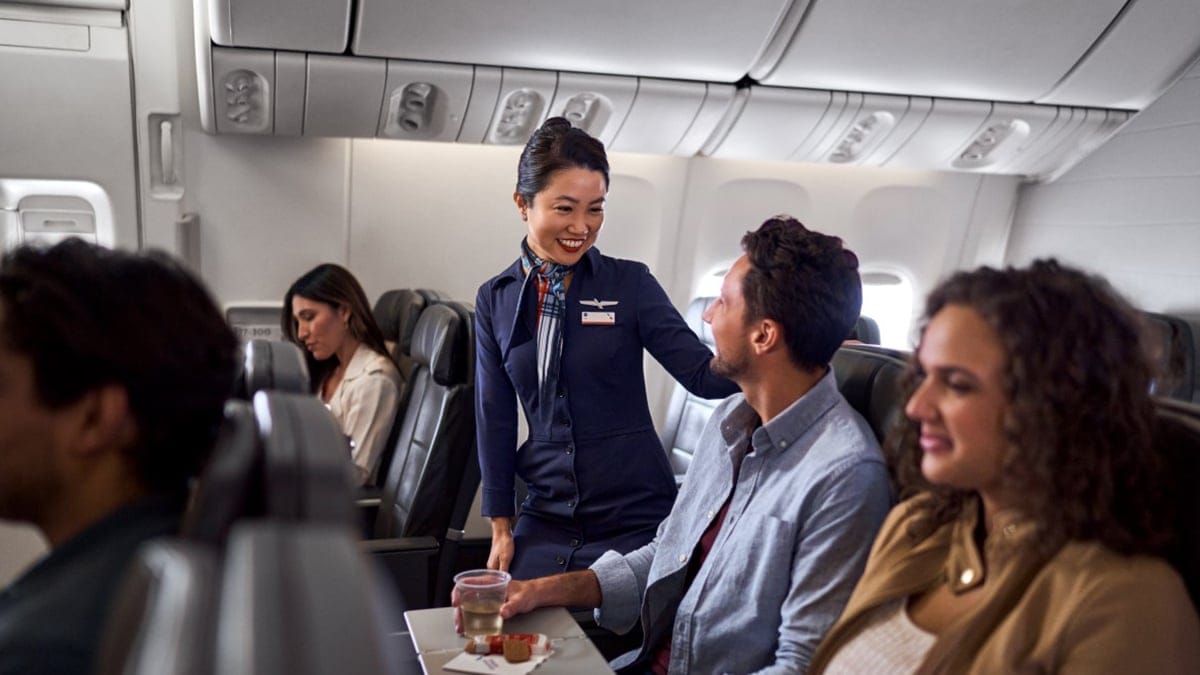 American Airlines - new menus and Wi-Fi packages