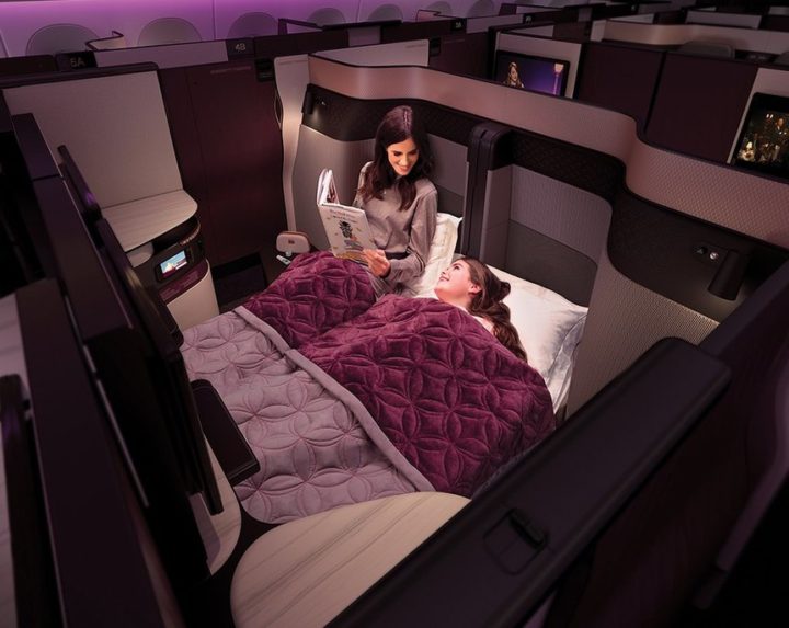 Qatar Airways banebrytende "QSuite" skal benyttes til Paris og New York senere i år - 3