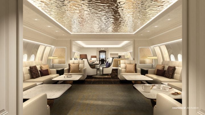Jet Aviation designs VIP cabin concept for new Boeing Business Jet 777X - 2