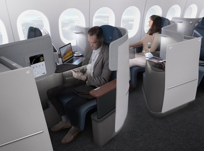 Lufthansa reveals images of new Business Class seat - 2