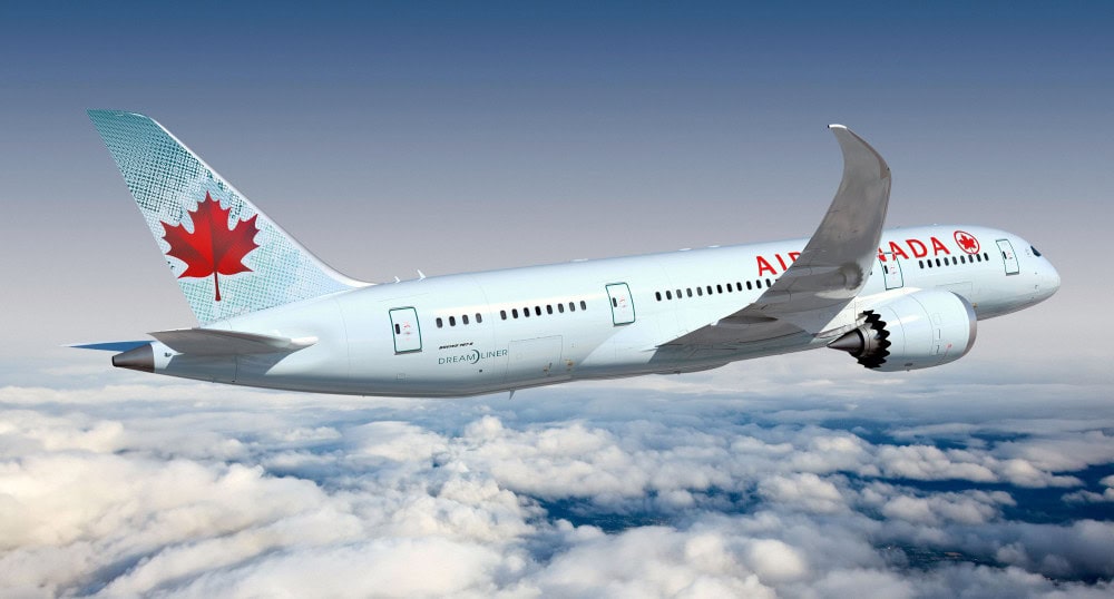Air Canada introduserer Boeing 787 Dreamliner på europeiske ruter