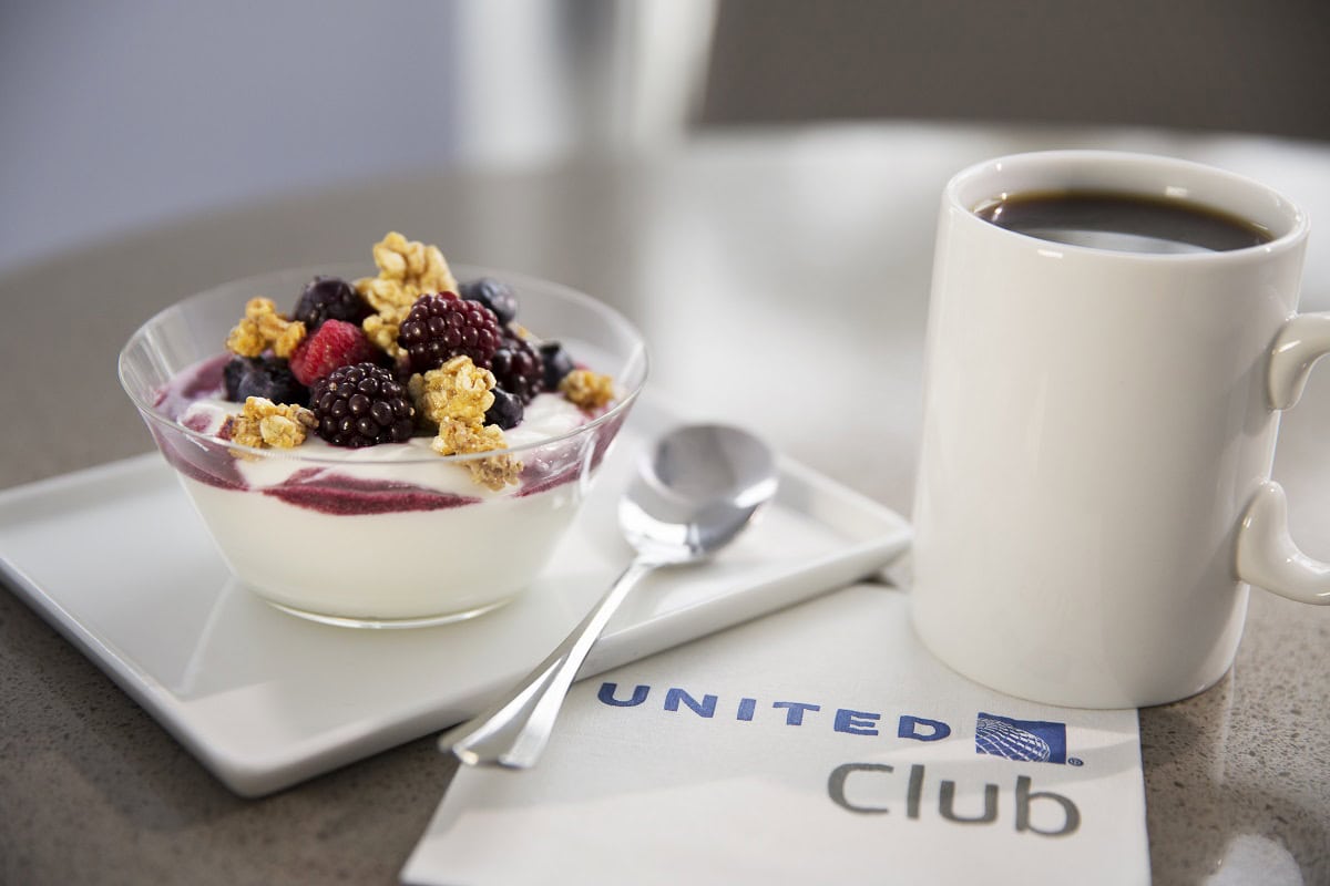 United opgraderer maden i sine United Club-lounger