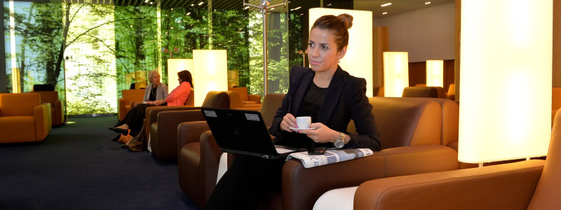 Lufthansa har åbnet sin nye lounge i London Heathrow Terminal 2